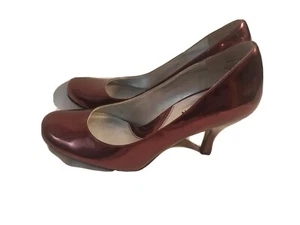 Kenneth Cole Reaction hochhackige Damen-Lackpumps Swim n Fool glänzend bronzefarben 6M - Bild 1 von 12