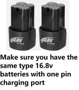 🔥ac adapter battery Charger for all 16.8v batteryies with one pin charging port - Picture 1 of 3