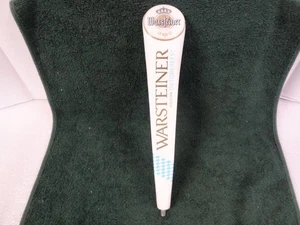Vintage Warsteiner Edition Oktoberfest Beer Tap Handle White Pearl 11" - Picture 1 of 13