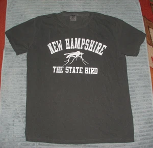 Men's (L) "NEW HAMPSHIRE STATE BIRD" T-Shirt (Mosquito) by COMFORT COLORS - Picture 1 of 3