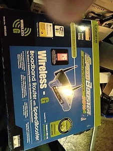 Linksys Wireless-G 2.4GHZ Broadband Router with Speed Booster WRT54GS V.6 - Picture 1 of 5