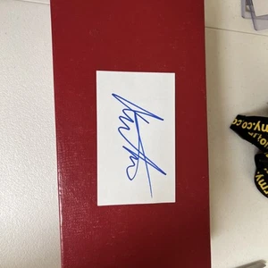Martina Navratilova Autographed paper - Picture 1 of 1