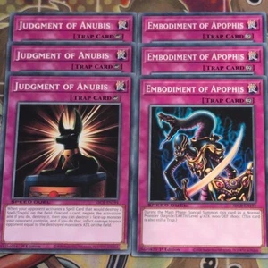3 x SBCB-EN194/195 Judgment of Anubis & Embodiment Of Apohis Common Mint YuGiOh - Picture 1 of 1