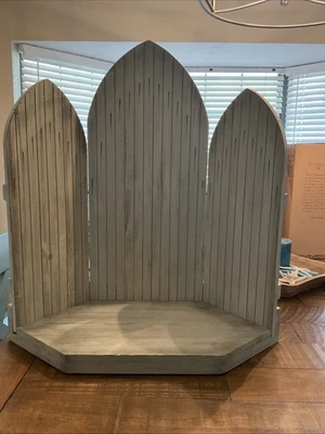 Willow Tree The Christmas Story Sanctuary Display Stand For Mary Joseph & Jesus - Image 1 of 3