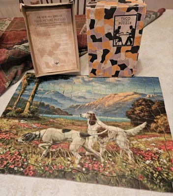 '33 Tuco Picture Puzzle "Hunter's Paradise"350Thick Pcs, Tuco Work Shops,USA,All - Image 1 of 4