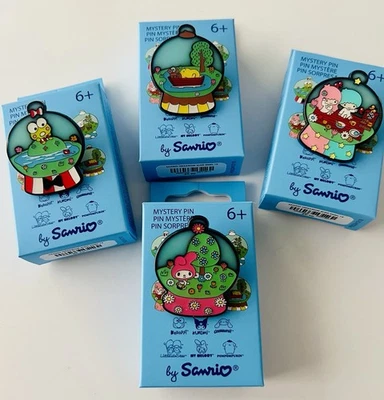 Loungefly Hello Kitty Terrarium Pins My Melody, Twin Stars, Keroppi Cinnamoroll - Bild 1 von 4