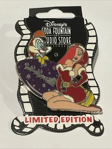 Disney Soda Fountain Pin Jessica Hollywood LE150 LE 150 New on Card MINT v1 - Picture 1 of 4
