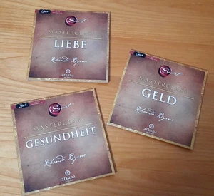 Rhonda Byrne: Masterclass Liebe, Geld + Gesundheit, 3 MP3-CDs, NEU, The Secret - Bild 1 von 4