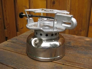 Working VTG. COLEMAN STOVE NICKEL PLATED MODEL 500 SPEEDMASTER STOVE B-47, 1947 - Picture 1 of 23