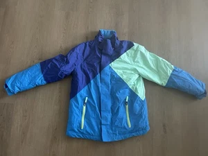 Lands' End Grow-A-Longs Winter Ski Coat Jacket Kids Youth Large 14-16 Hooded - Picture 1 of 6