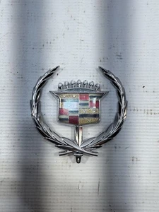 NOS CADILLAC HOOD ORNAMENT EMBLEM GM 3633594 71-76 FLEETWOOD + 71-78 Eldorado - Picture 1 of 8