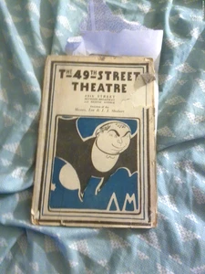 The 49th Street Theatre Program for April 17,1922 with added items - Picture 1 of 6