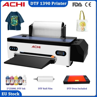 Stampante DTF A3 diretta al trasferimento pellicola maglietta stampa Epson 1390 testina e forno - Immagine 1 di 4