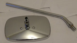 Kawasaki Motorcycle Mirror Emgo Die Cast Scroll Rectagular R or L  - Foto 1 di 2