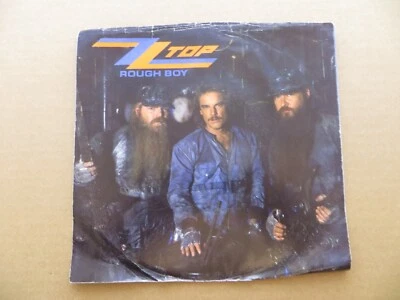 ZZ Top – Rough Boy / Delirious - 1985 - Warner Bros 7-28733 7" Single VG+/G+ - Image 1 of 4