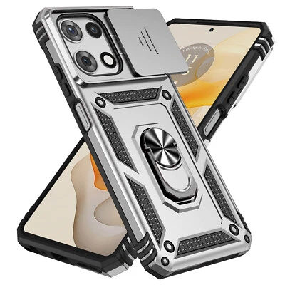 Funda con lente deslizable militar resistente para Motorola Moto G 5G Stylus/Play/Power (2025) Foto 1 de 4