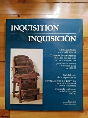 Inquisition Inquisición Torture Instruments Bilingual Guide English Italian 1987 - Image 1 of 4