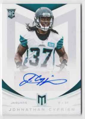 Johnathan Cyprien 2013 Momentum Platinum Rookie Autograph #115 /25 Jaguars 🏈🎫 - Image 1 of 2