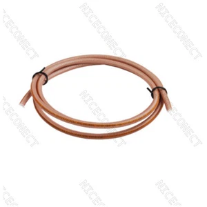 10 pies rg400 m17/128-rg400 rf trenzado de doble escudo 19 hebras cable coaxial 3M - Imagen 1 de 2