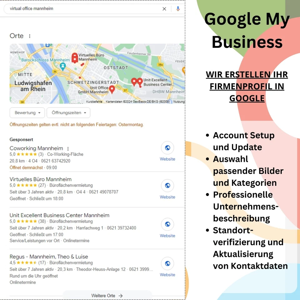 Google My Business: Wir erstellen Ihr Firmenprofil in Google - Bild 1 von 1