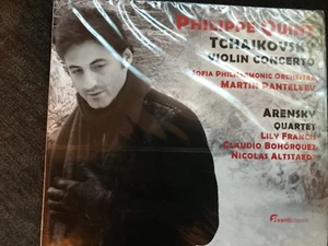 Philippe Quint: TCHAIKOVSKY: VIOLIN CONCERTO; ARENSKY QUARTET SACD/CD/DSD - Imagen 1 de 5