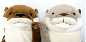Mochi KawaUso Otter L Size Plush Doll New Various Colors Japan Shinada Global - Picture 1 of 10
