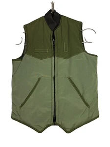 ACT Reversible Hunting Vest Womens Size 6 Made USA Green Orange Quality - Picture 1 of 7