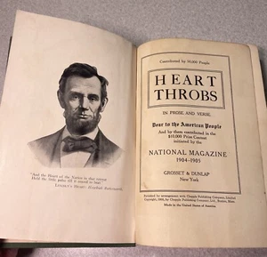1905 HERZSCHLAG National Magazin Buch Antik SELTEN ABE LINCOLN VERSION - Bild 1 von 22