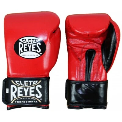 Guantes de Boxeo de Entrenamiento Cleto Reyes Extra Acolchado - Rojo 14oz Foto 1 de 4