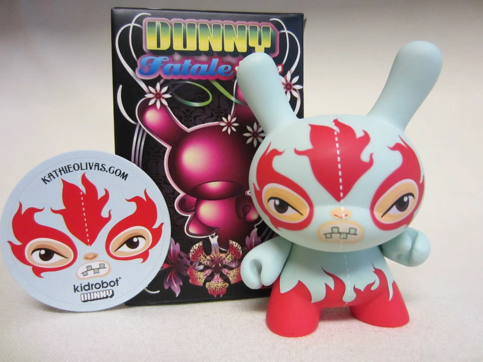 Kidrobot Dunny Fatale Series Kathie Olivas 2/25 Foto 1 de 1