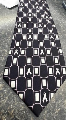 领带 Susan G. Komen Knots For Hope 男式乳腺癌意识领带 — 第 1/3 张图片