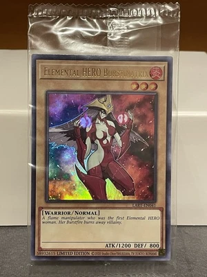 Elemental HERO Burstinatrix - LART-EN041 - Ultra Rare - Limited Edition - SEALED - Image 1 of 2