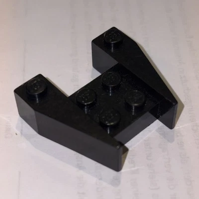 1x LEGO EINZELTEIL 4X4 KEILSTEIN 18° 2399 4189285 Schwarz - Bild 1 von 2