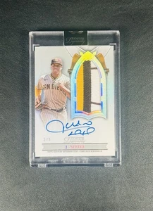 2024 Topps Dynasty JUAN SOTO /5 Silver Patch Auto Game Used DAPB-JS2 Sealed - Picture 1 of 2