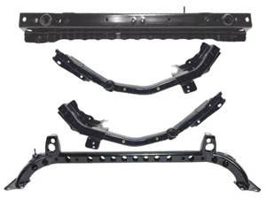 Fits 2016-2024 Chevrolet Malibu Radiator Core Upper Lower Left Right Bracket Set - Picture 1 of 9