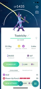 Pokemon TRADE - #849 Toxtricity Low Key Form Trade !! Cheap, Safe & Fast !! - Picture 1 of 1