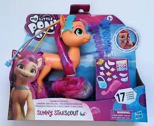 My Little Pony Rainbow Reveal SUNNY STARSCOUT Orange & Pink Pony 2021 Hasbro - Imagen 1 de 3