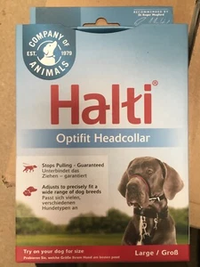 Coa Halti Optifit Large Headcollar - Stops Pulling Lightweight Adjustable - Picture 1 of 2