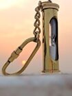 Antique Gold Nautical Hourglass Sand Timer Keychain Functional & Stylish Gifts