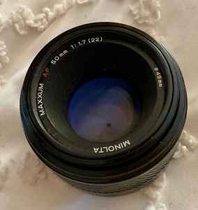 Minolta Maxxum AF 50mm f1.7 Lens - Picture 1 of 7