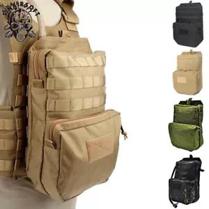 3L Tactical Combat Molle Bag Backpack Hydration Pouch Water Pack Hiking for Vest - Picture 1 of 13