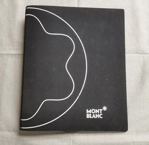 Montblanc black and white price list holder with metal ring from official dealer - Picture 1 of 10