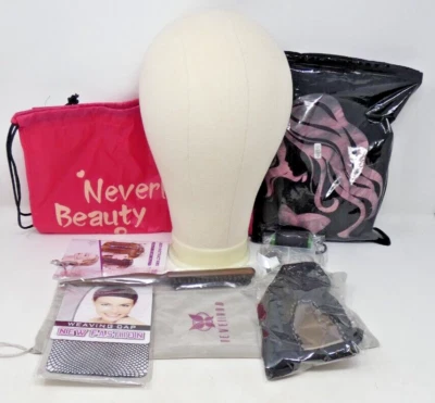 Neverland Beauty Training Mannequin Head with Wig - Image 1 of 4