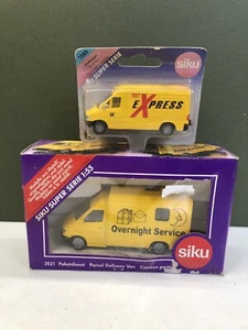 Siku 2021 Mercedes Benz Overnight Post Van 1/55 1085 Sprinter Van (Box Damaged) - Picture 1 of 12