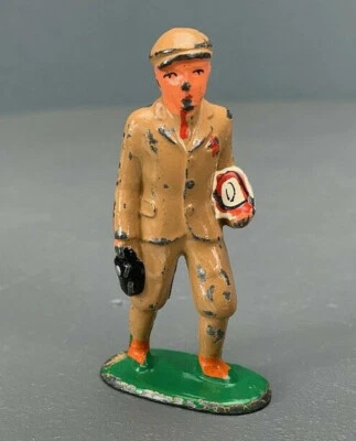 O Gauge Barclay Diecast Figure School Boy in Khaki Uniform F0005 TW - Image 1 of 4