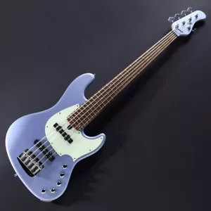 MAYONES Jabba Custom 5 Monolite Frozen Blue Metallic/MH S/N: #JAB2402139 Guitar - Picture 1 of 11