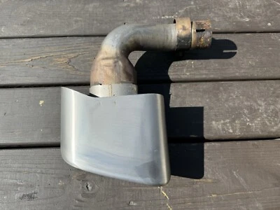 2019-2023 Porsche Cayenne Rear Left Driver LH Side Exhaust Tail Pipe Tip OEM  - Image 1 of 4