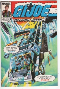G.I. Joe European Missions #8 Marvel Comics Hasbro Hawk Snake eyes Scarlet - Picture 1 of 2
