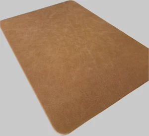 Schreibtischunterlage Schreibtischauflage 50x70 cm echt Leder vintage cognac - Bild 1 von 4