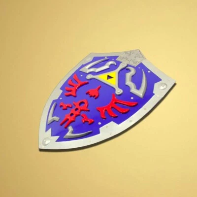 Zelda Shield | Legend of Zelda Link Dark Hylian Shield (Blue Edition)